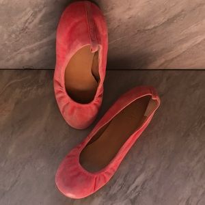 J. Crew Bright pink Ballet Flats